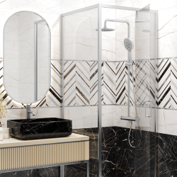 Керамогранит Delacora  GP40SAM00L Bohema Sanremo White лаппатированный 60x60