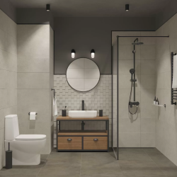 Керамогранит Kerranova K-581/MR The Bronx Grey Beige 60x60