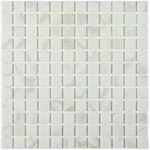 Мозаика Bonaparte Mia white (matt) (23х23х4) 300х300, матовая
