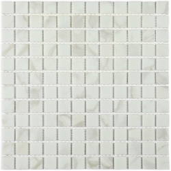 Мозаика Bonaparte Mia white (matt) (23х23х4) 300х300, матовая