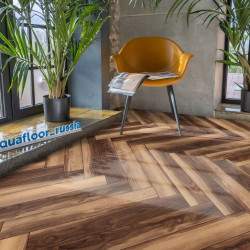 Кварц-виниловый ламинат SPC Aquafloor Parquet Plus AF6021PQN+