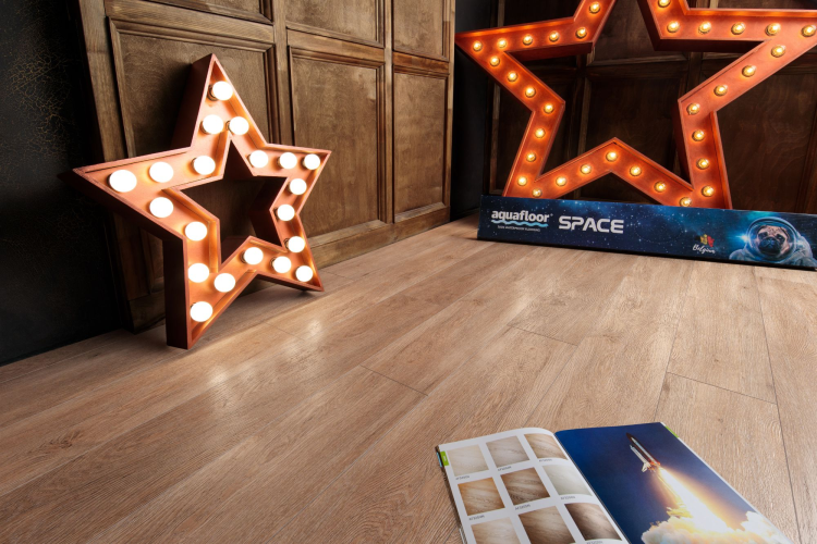 Кварц-виниловый ламинат SPC Aquafloor Space AF4008SPC