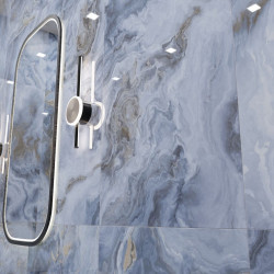 Керамогранит Neodom N20354 Luxury Arabesque Blue Polished 60x120