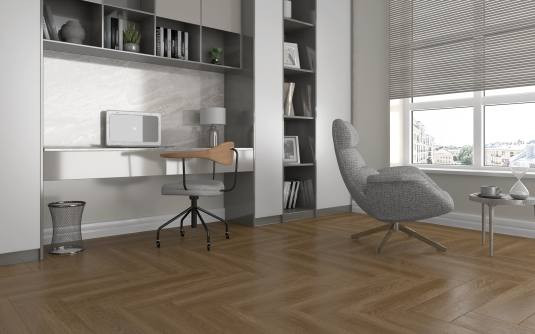 Керамогранит Laparet SG705990R Madera коричневый 20x80