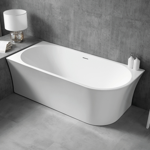 Акриловая ванна ABBER AB9257-1.5 L белая
