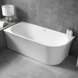 Акриловая ванна ABBER AB9257-1.5 L белая