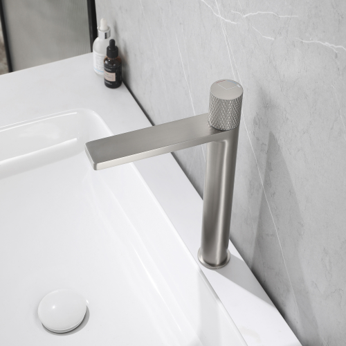 Смеситель ABBER Rund AF8711SP для накладной раковины, сатин