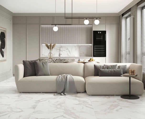 Керамогранит Ceradim AD 0070 Adelaida белый 60х60