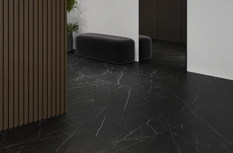 Керамогранит Laparet LP6060G0211R Opera Nero чёрный матовый 59,5х59,5