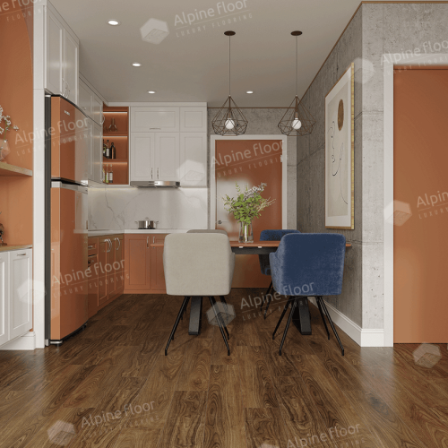 Кварцвиниловая плитка Alpine Floor NUT Орех Ногуэра Классик ECO 22-1 MC