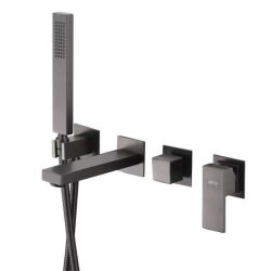 Смеситель ABBER Daheim AF8230NG для ванны скрытого монтажа, никель