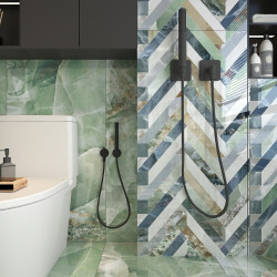 Керамогранит ITC Agate Decor Volumes Polished 60x120