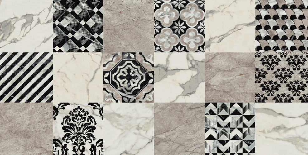 Керамогранит Atlas Concorde Russia 610080000230 Empire Cementine Dark Rett Lapp 60x120