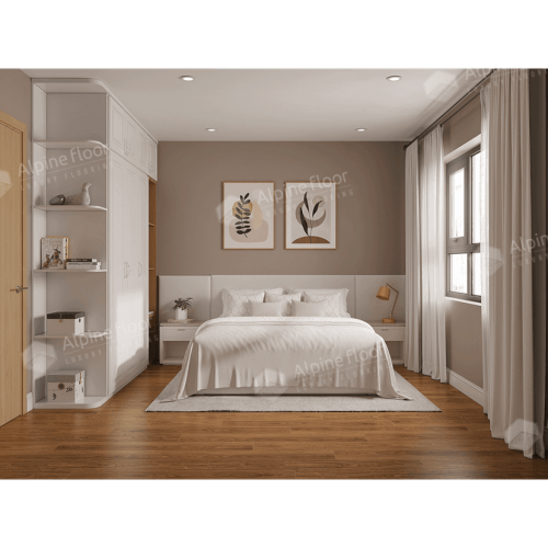 Кварцвиниловая плитка Alpine Floor NUT Орех Маррон Классик ECO 22-2 MC