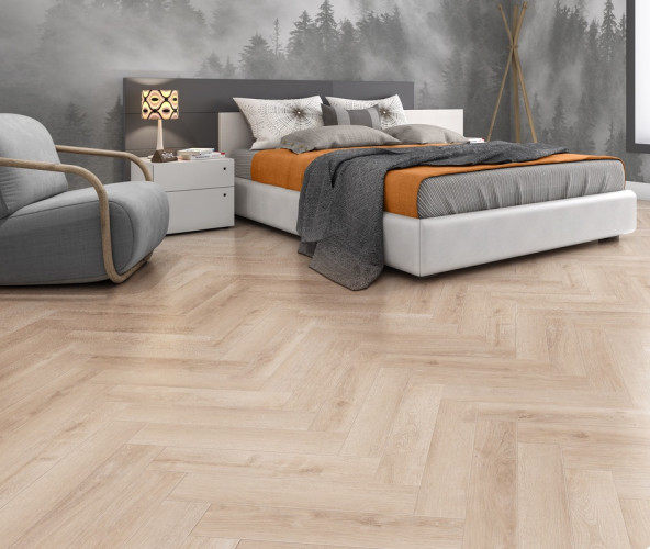 Кварц-виниловый ламинат SPC CronaFloor Herringbone Дуб Дижон ZH-81146-6