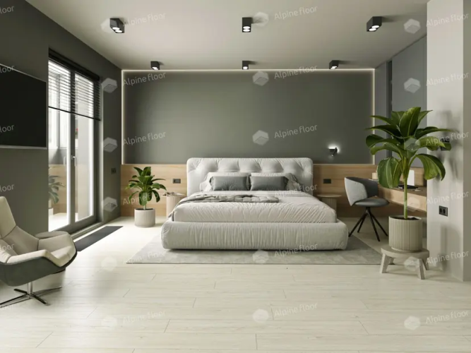 Кварцвиниловая плитка Alpine Floor Sequoia Медовая ЕСО 6-7 LVT