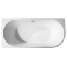 Акриловая ванна ABBER AB9257-1.7 L белая