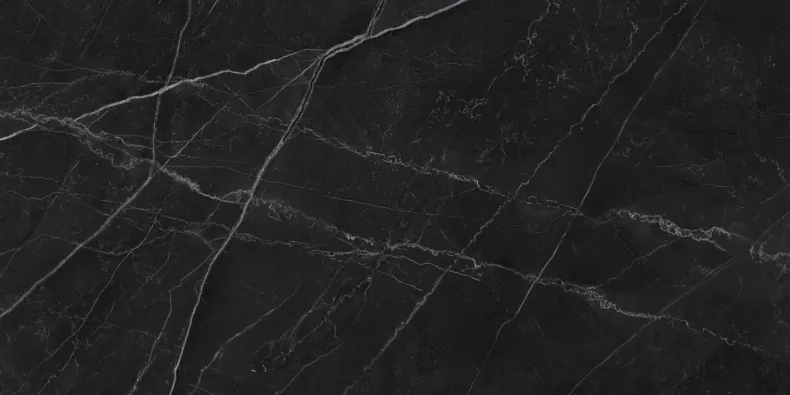 Керамогранит Laparet LP6012G0201R Opera Nero чёрный матовый 59,5х119,1