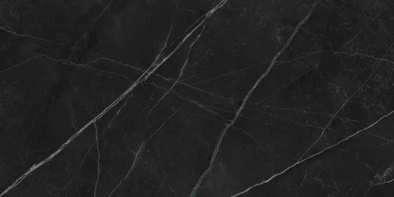 Керамогранит Laparet LP6012G0201R Opera Nero чёрный матовый 59,5х119,1