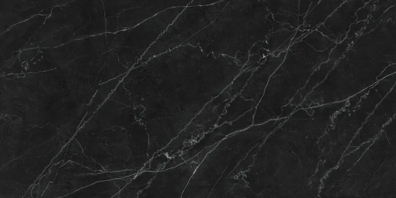 Керамогранит Laparet LP6012G0201R Opera Nero чёрный матовый 59,5х119,1