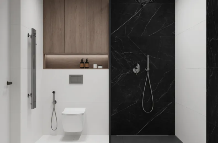 Керамогранит Laparet LP6012G0201R Opera Nero чёрный матовый 59,5х119,1