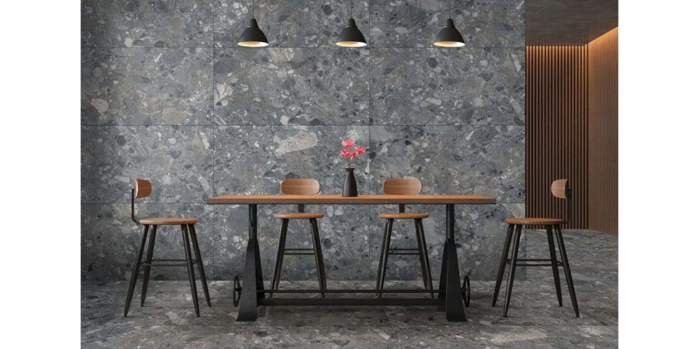 Керамогранит Maimoon Ceramica Bursa Grey Carving 60х120