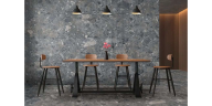 Керамогранит Maimoon Ceramica Bursa Grey Carving 60х120