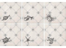 Керамическая плитка Vives 25450 1900 Macaya Humo Animales 20x20