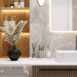 Керамогранит Laparet Crystal Grey х9999294753 серый сатинированный 60x60