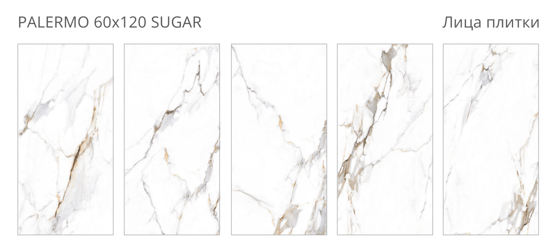 Керамогранит Staro Silk Palermo Sugar 60x120