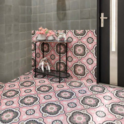 Керамогранит Mainzu Nostalgy PT03420 Anthracite 20x20