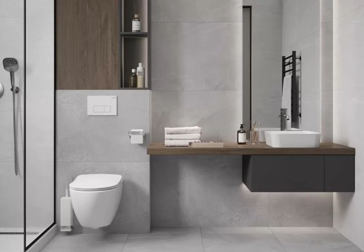 Керамогранит Ceradim х9999304544 Concrete Mystic Grey Серый Матовый 60х120