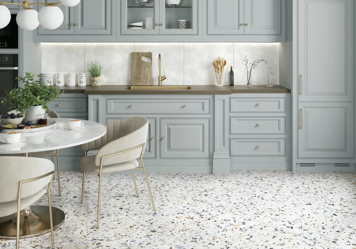 Керамогранит Alma Ceramica GFU6060TRZ07L Terrazzo лаппатированный 60x60
