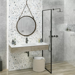 Керамогранит Alma Ceramica GFU6060TRZ07L Terrazzo лаппатированный 60x60 