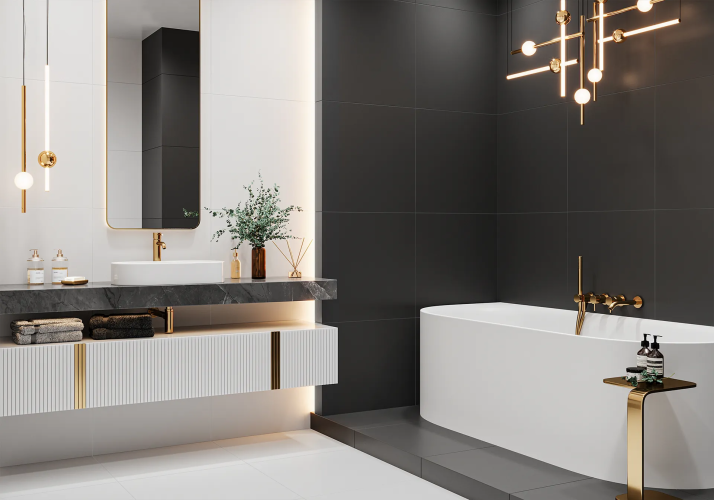 Керамогранит Alma Ceramica GFU04WIN20R Twin Black 60x60