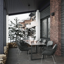 Керамогранит Staro Antislip Limestone Nero 60x120