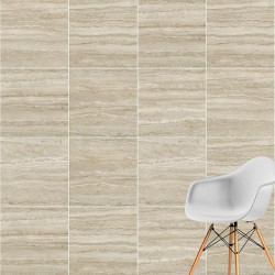 Керамогранит Vitra K951840R CityStone Травертин Линейный Матовый 60X60