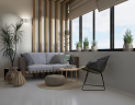 Керамогранит Primavera NG105 Ассара белый glossy 60x60