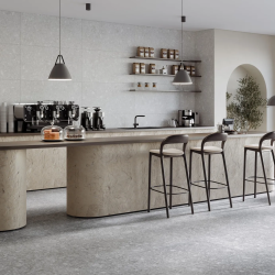 Керамогранит Kerranova K-2110/MR Molekula Белый 60x120