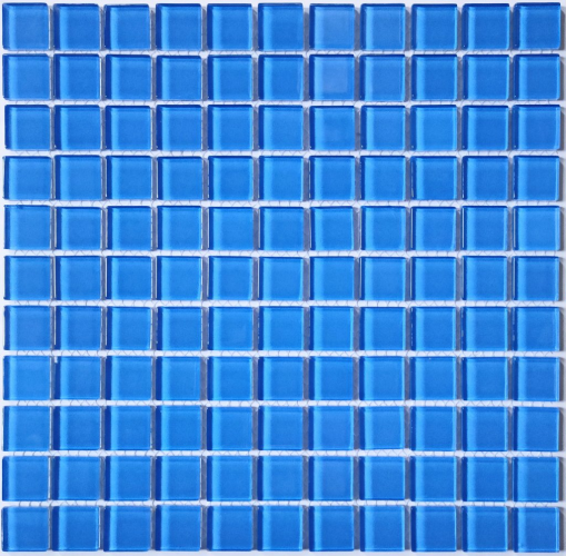 Мозаика Bonaparte Royal blue (25х25х4) 300х300, глянцевая