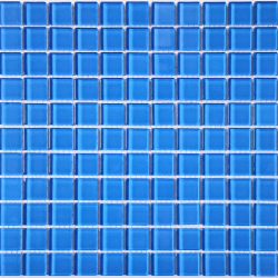 Мозаика Bonaparte Royal blue (25х25х4) 300х300, глянцевая