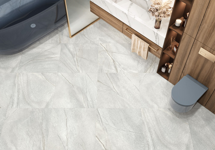 Керамогранит Delacora D60253M Phantom Light матовый карвинг 60x60