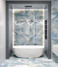 Керамогранит Global Tile Favorito GT1206010712PR Синий 60x120
