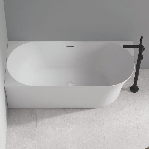 Акриловая ванна ABBER AB9258-1.5 L белая