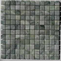 Мозаика Pixel Mosaic PIX 313 Jet Green, чип 23x23 мм, сетка 305х305х4 мм, Матовая