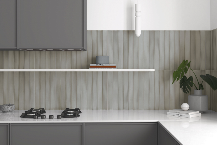 Плитка Equipe Massimo 31574 Skylon Grey 5x40