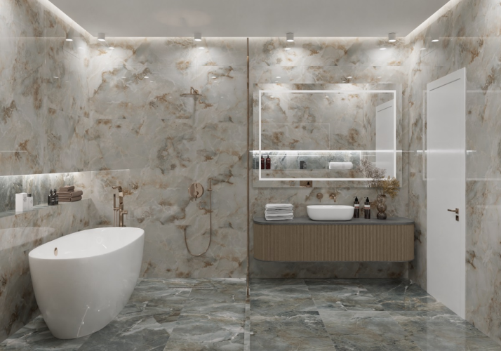 Керамогранит Royce Sandstone Onyx Polished R_PR2013 60x120