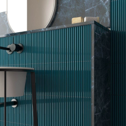 Плитка Equipe Costa Nova 28487 Glacier Onda Glossy 5x20