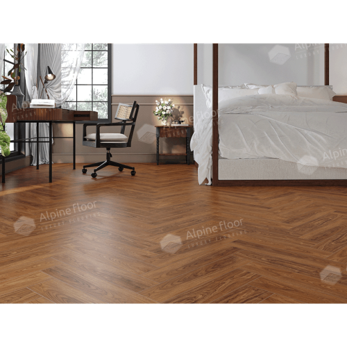 Кварцвиниловая плитка Alpine Floor NUT Орех Нойер ECO 22-5 MC