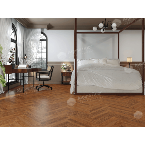 Кварцвиниловая плитка Alpine Floor NUT Орех Нойер ECO 22-5 MC